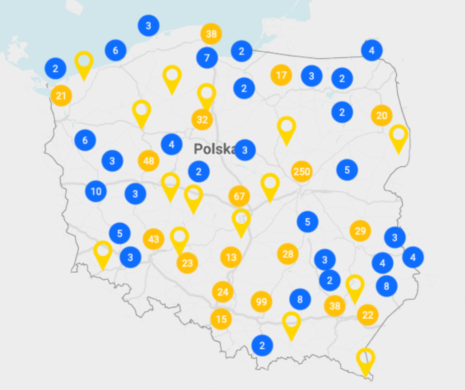 mapa portalu Mapuj Pomoc