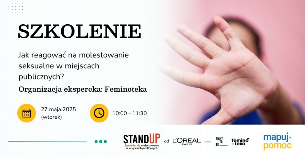 grafika szkolenie feminoteka i mapuj pomoc