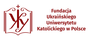 Logo Fundacji Ukraińskiego Uniwersytetu Katolickiego w Polsce