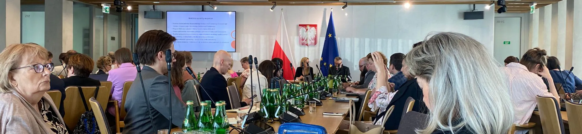 przedstawiciele organizacji na konferencji w sejmie