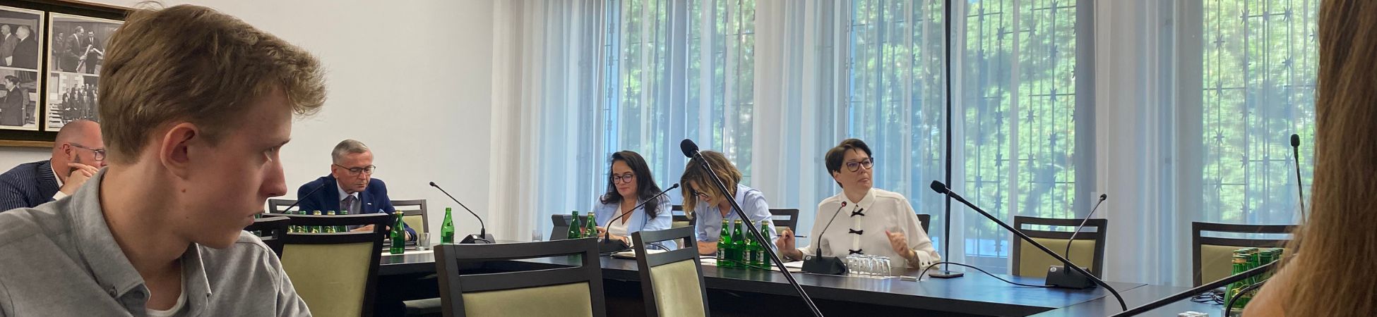 spotkanie w Sejmie, wicemarszałkini oraz Prezes Rządowego Centrum Legislacji