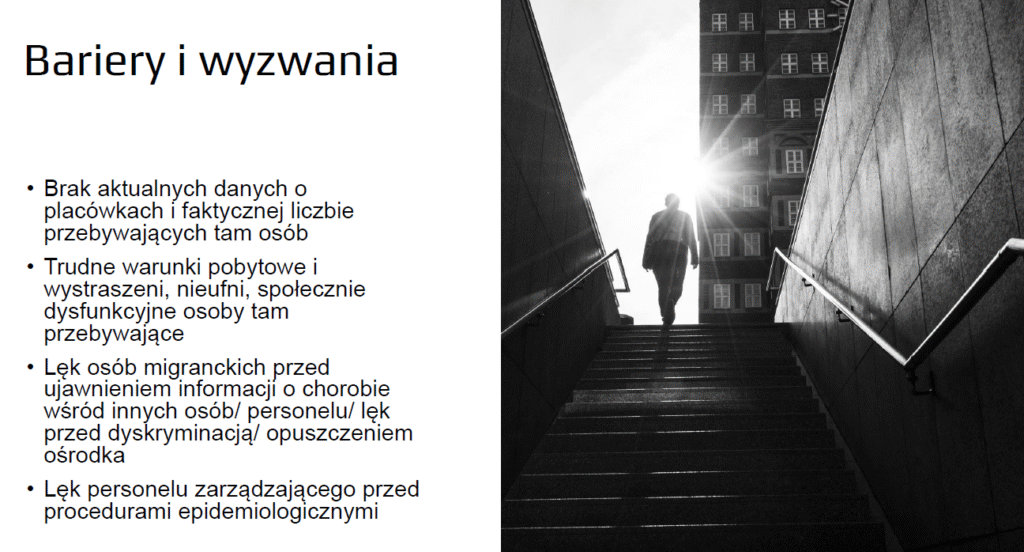 Bariery i wyzwania wskazane przez organizacje fundacja edukacji społecznej