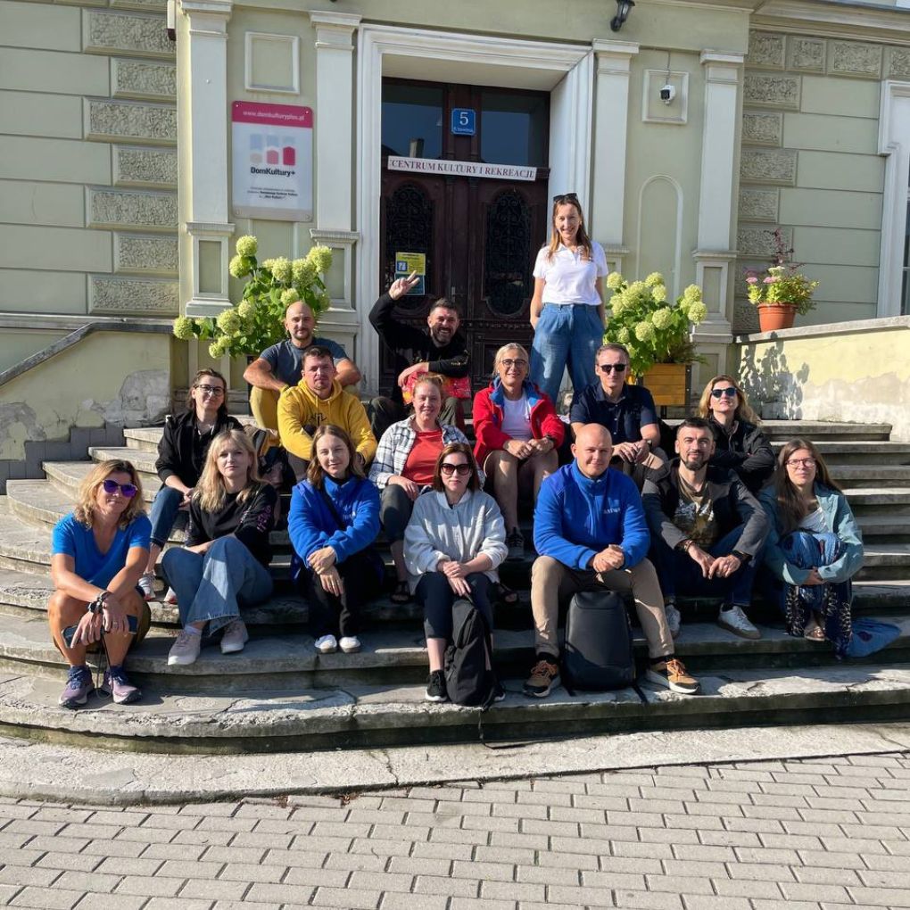 reprezentanci organizacji na spotkaniu warsztatowym