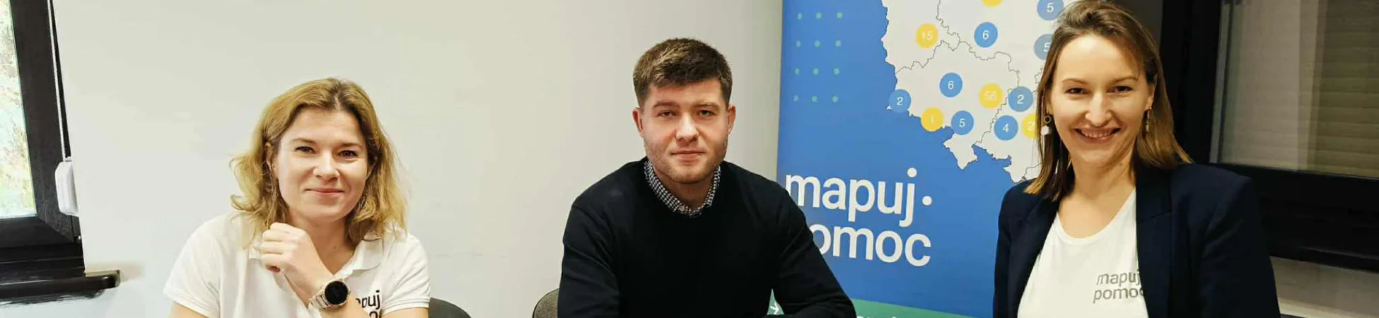 spotkanie Mapuj Pomoc - reprezentacja Biura i członek sieci
