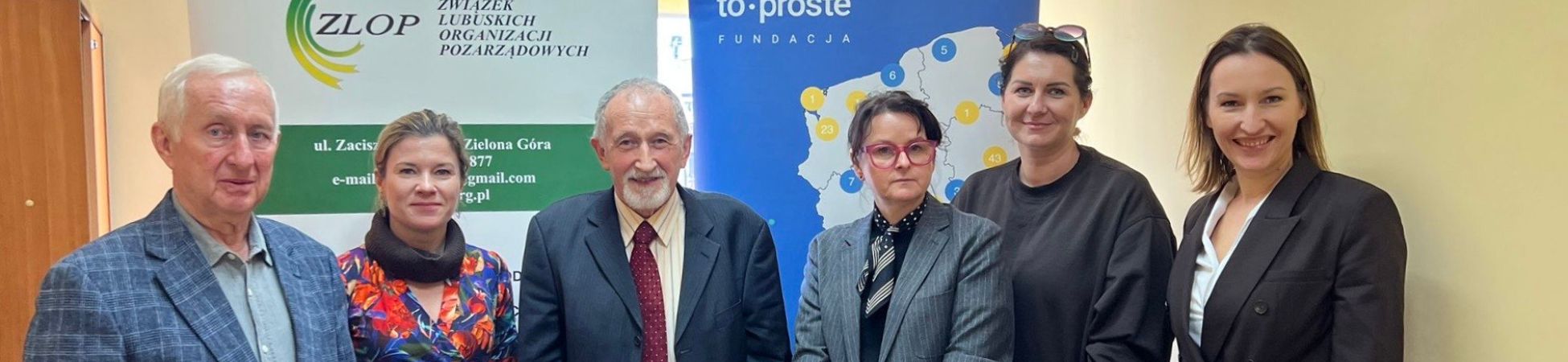spotkanie organizacji w lubuskim - przedstawiciele lokalnych NGO i biura Mapuj Pomoc