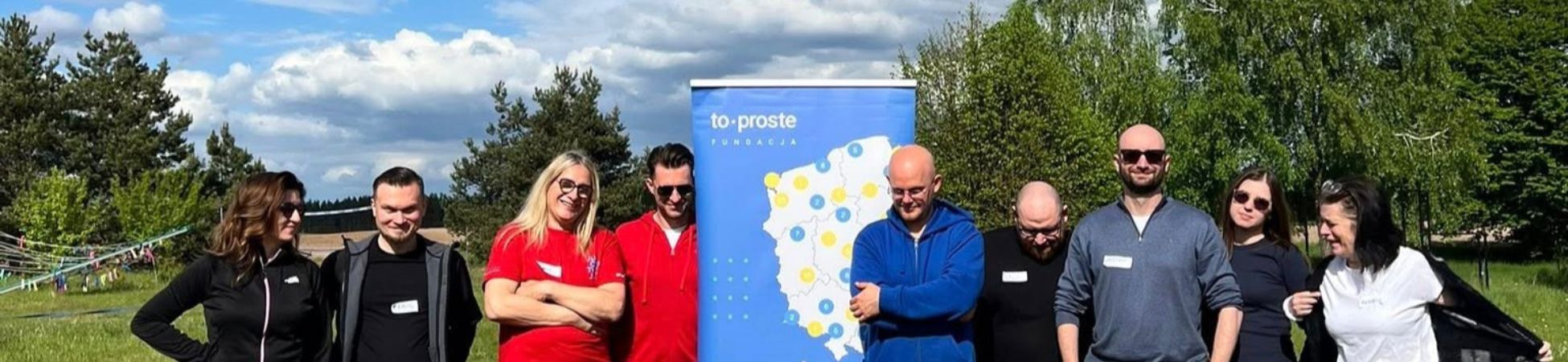 reprezentanci organizacji podczas wizyty studyjnej Mapuj Pomoc