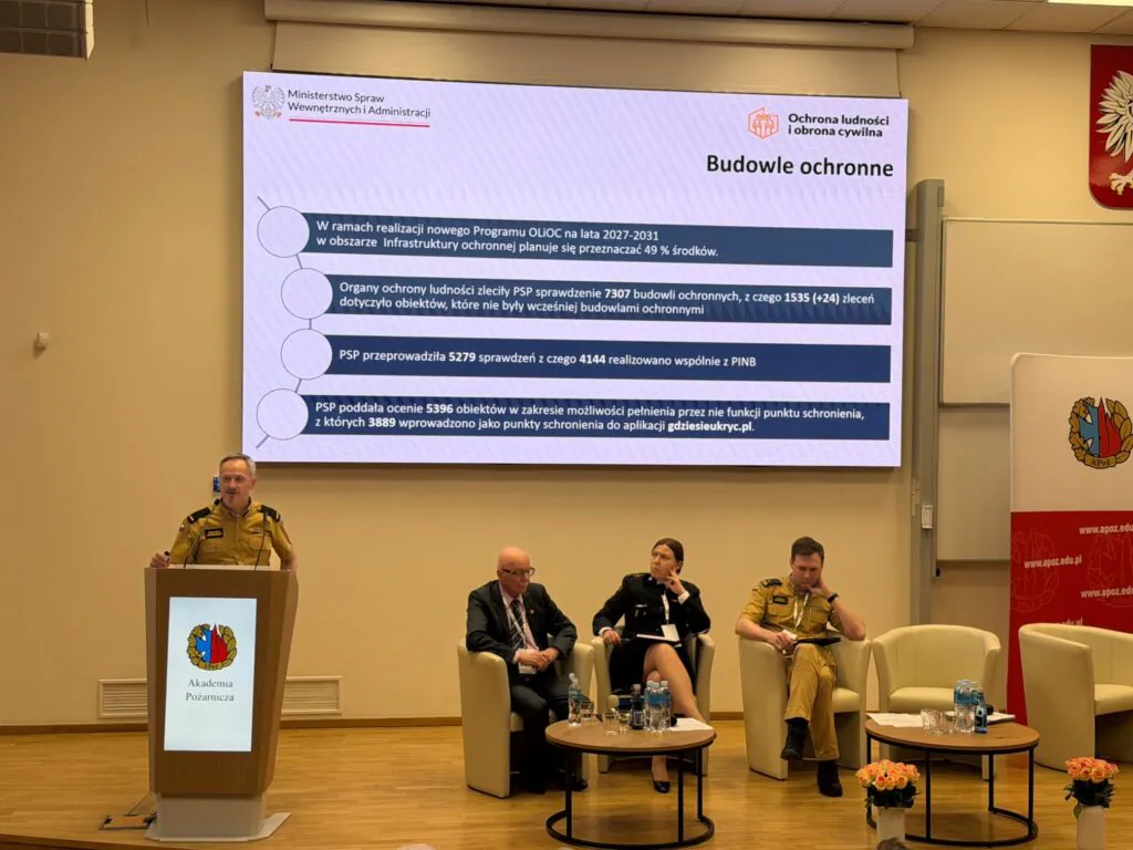 slajd - informacje dotyczące budowli ochronnych