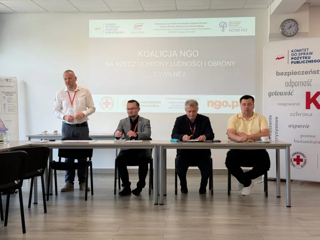 Dyrektor PCK - otarcie spotkania