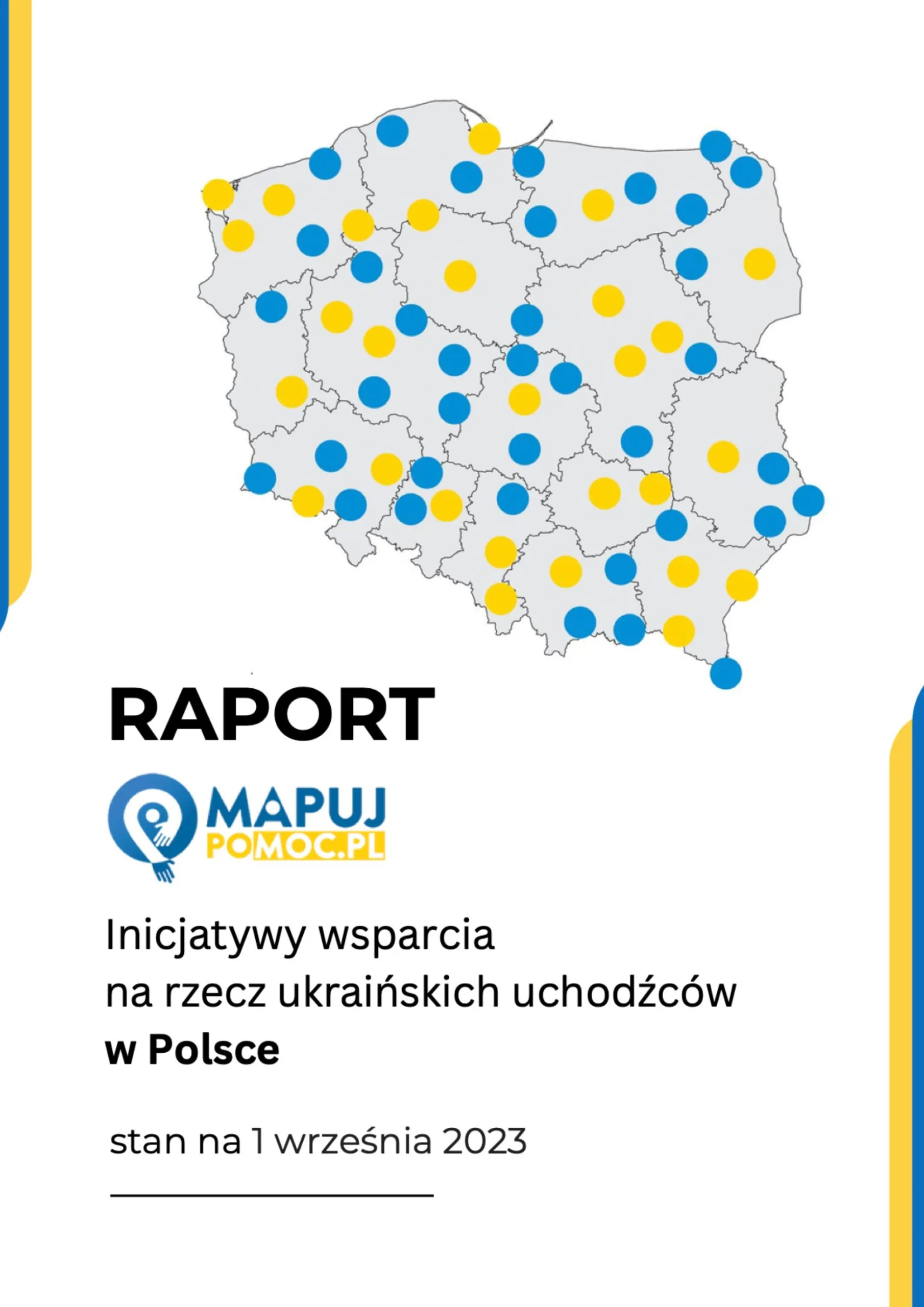 Inicjatywy wsparcia na rzecz ukraińskich uchodźców w Polsce okładka